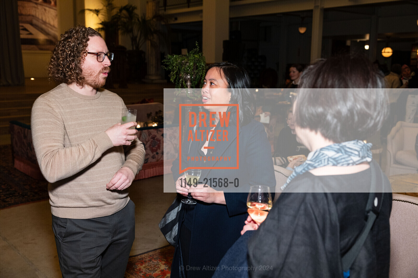 Dylan Mattingly, Teresa Concepcion And Julia Inouye, San Francisco Arts Medallion, Saint Joseph's Arts Society. 1401 Howard St, SF, CA 94103 US, February 7th, 2024, Photo #1149-21568-0 Dylan Mattingly, Teresa Concepcion And Julia Inouye, Photo #1149-21568-0