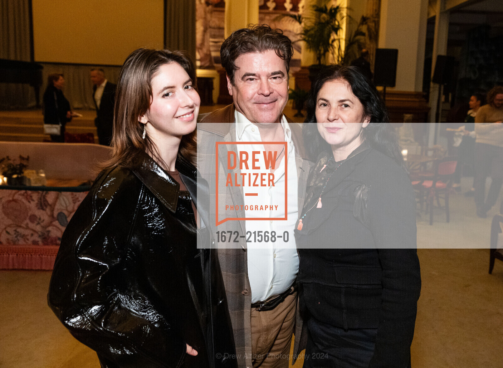 Davia Schendel, David Schendel, Florentina Mocanu-Schendel, San Francisco Arts Medallion, Saint Joseph's Arts Society. 1401 Howard St, SF, CA 94103 US, February 7th, 2024, Photo #1672-21568-0 Davia Schendel, David Schendel, Florentina Mocanu-Schendel, Photo #1672-21568-0