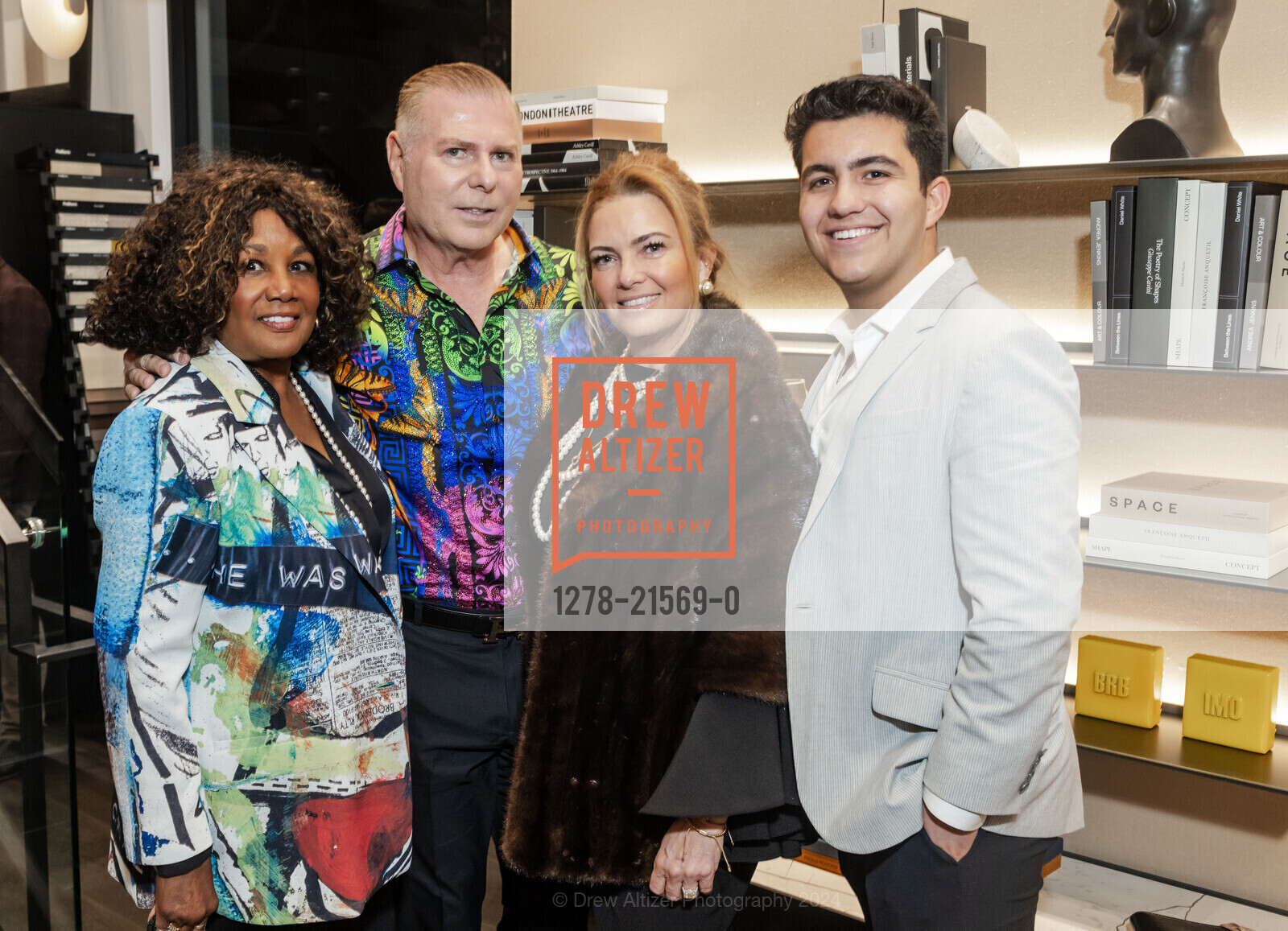 Carolyn Tyler, Charles Baker III, Gaby Ghorbani, Jovani Ghorbani, Photo #1278-21569-0