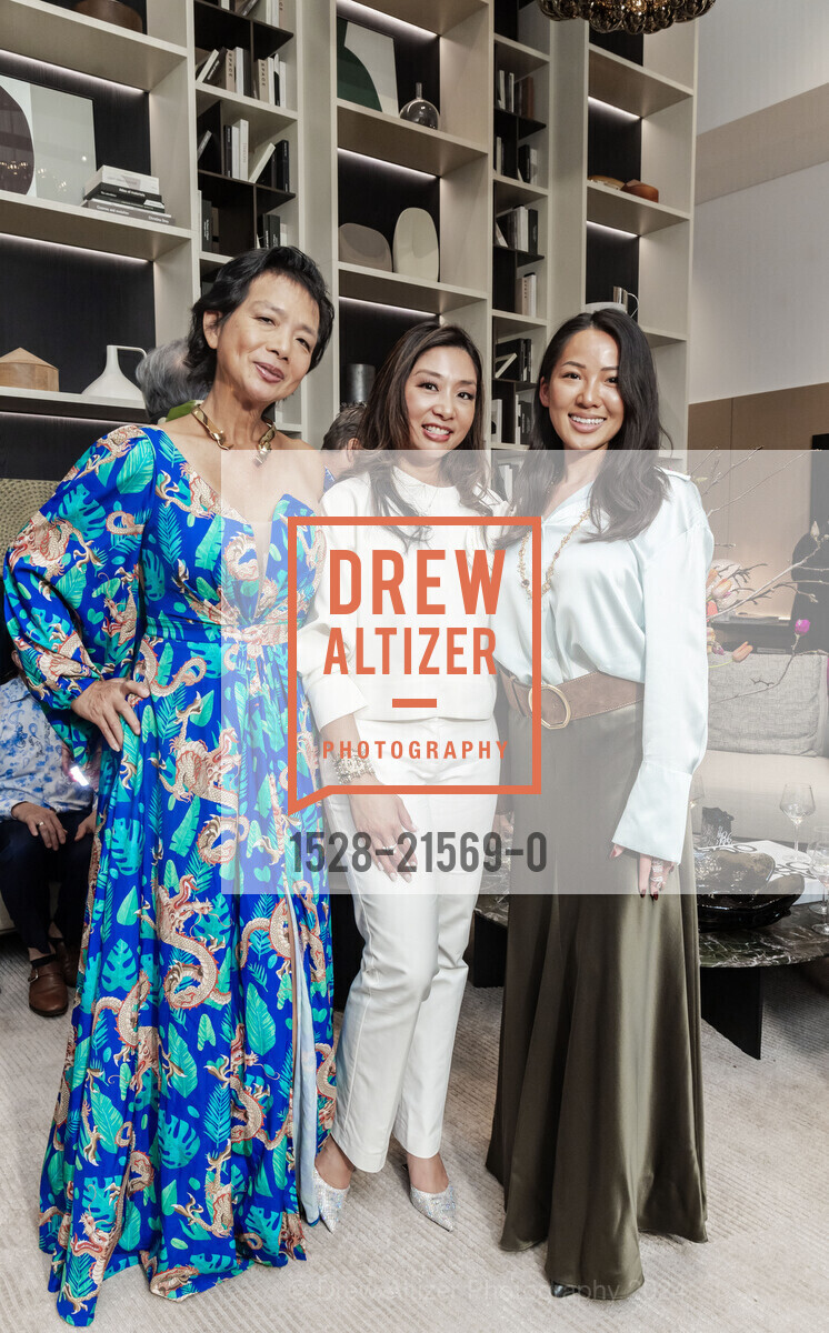 Nancy Lam, Jacqui Pio Roda, Victoria Dai, Haute Living Launch Party at PoliformSF, Poliform San Francisco. 195 Rhode Island St, SF, CA 94103 US, February 7th, 2024, Photo #1528-21569-0 Nancy Lam, Jacqui Pio Roda, Victoria Dai, Photo #1528-21569-0