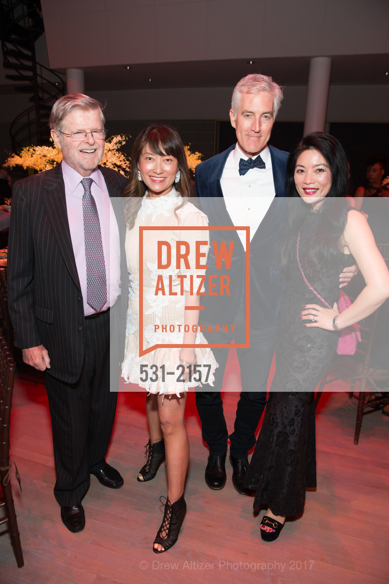 Richard Barker, Angela Shiu-Lewis, Valerie Lee, Chris Lewis, Alonzo King Lines Ballet 2017 Spring Gala, Yerba Buena Center for the Arts Theater & Forum. 701 Mission Street, May 6th, 2017, Photo #531-2157 Richard Barker, Angela Shiu-Lewis, Valerie Lee, Chris Lewis, Photo #531-2157