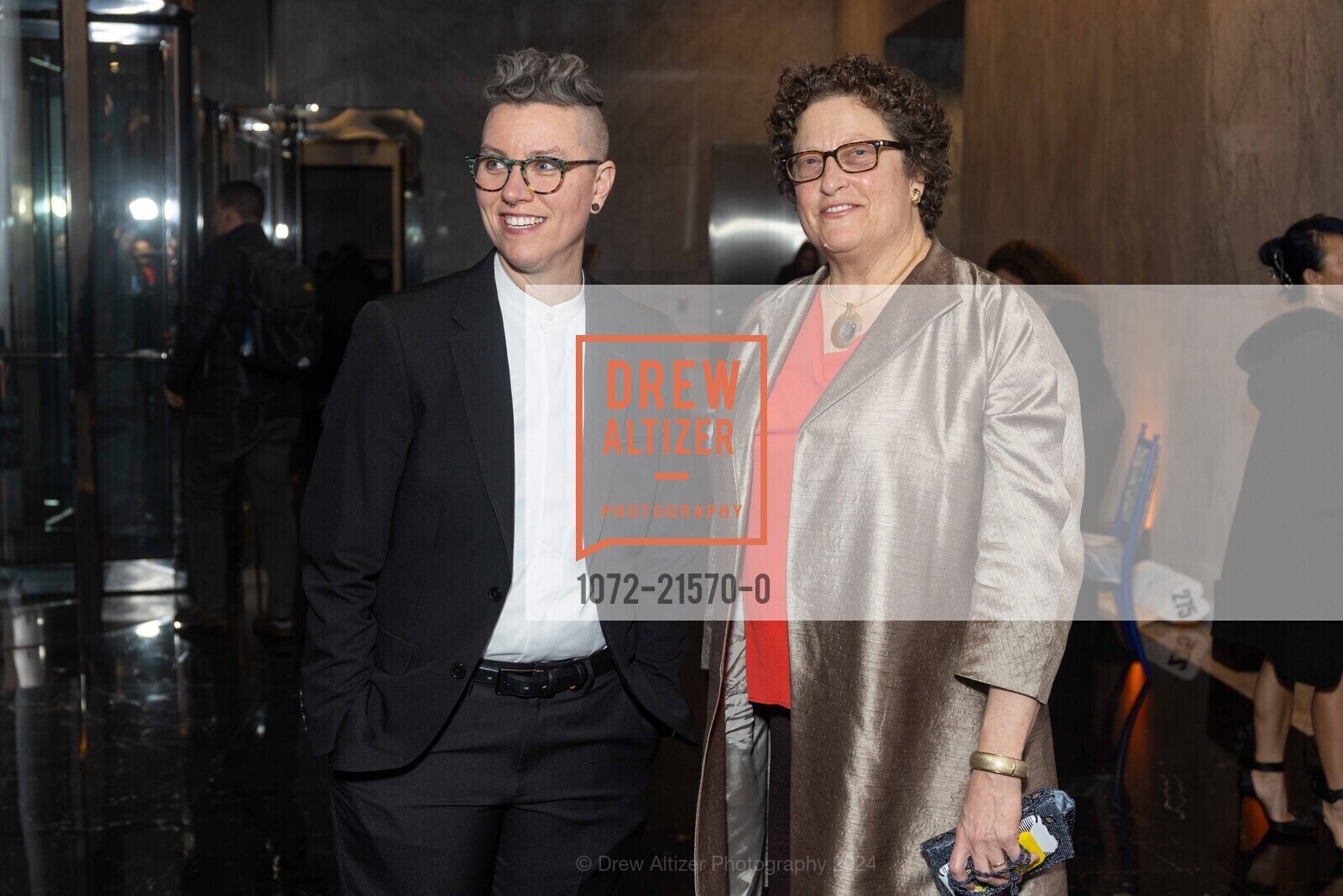 Claire Chuck Bohman, Hali Hammer, Hearts in SF 20th Anniversary Gala, The Conservatory at One Sansome. One Sansome St, San Francisco, CA 94104, United States, February 8th, 2024, Photo #1072-21570-0 Claire Chuck Bohman, Hali Hammer, Photo #1072-21570-0