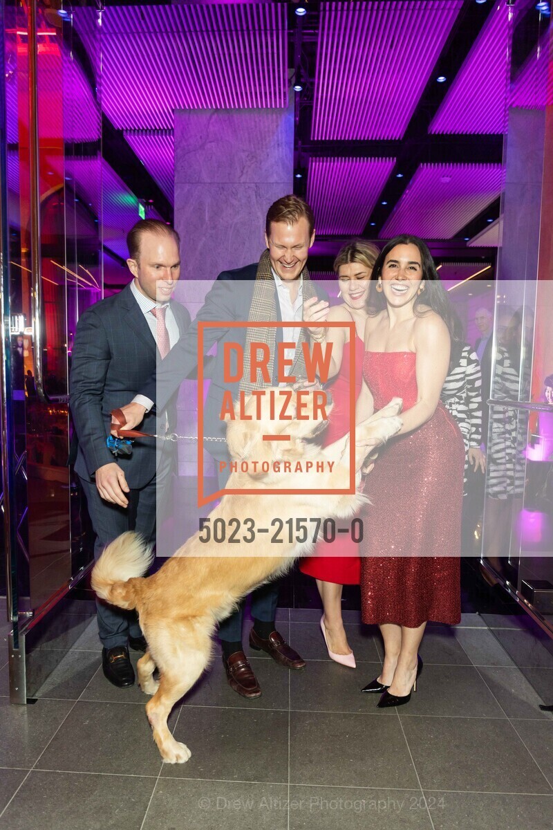 Logan Allin, Nicholas Whitehead, Elizabeth Allin, Sonia Garcia, Hearts in SF 20th Anniversary Gala, The Conservatory at One Sansome. One Sansome St, San Francisco, CA 94104, United States, February 8th, 2024, Photo #5023-21570-0 Logan Allin, Nicholas Whitehead, Elizabeth Allin, Sonia Garcia, Photo #5023-21570-0