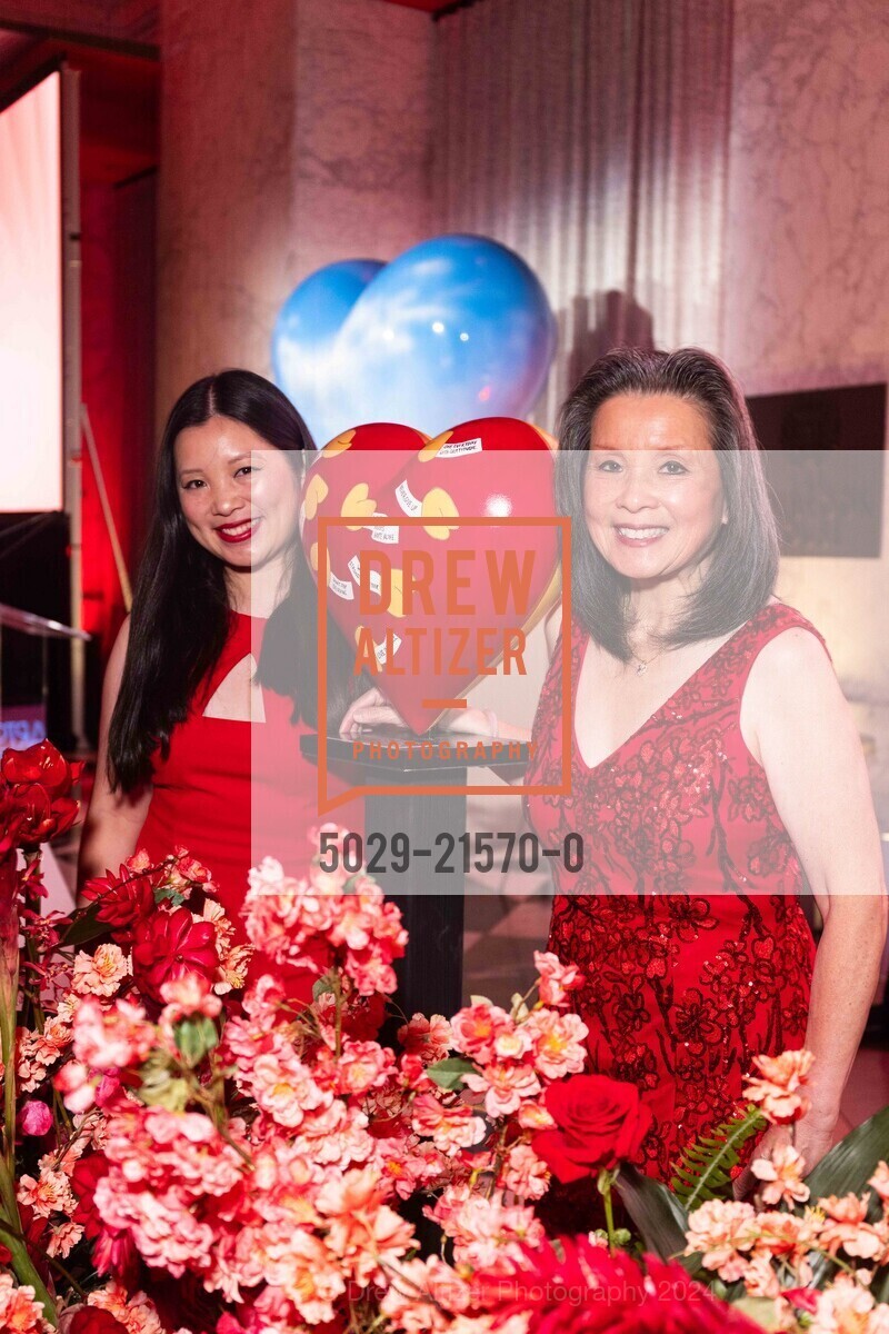 Sydney Lau, Donna Lau, Hearts in SF 20th Anniversary Gala, The Conservatory at One Sansome. One Sansome St, San Francisco, CA 94104, United States, February 8th, 2024, Photo #5029-21570-0 Sydney Lau, Donna Lau, Photo #5029-21570-0