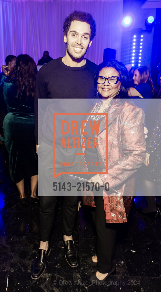 Andre Campbell Jr., Gillian Otway, Hearts in SF 20th Anniversary Gala, The Conservatory at One Sansome. One Sansome St, San Francisco, CA 94104, United States, February 8th, 2024, Photo #5143-21570-0 Andre Campbell Jr., Gillian Otway, Photo #5143-21570-0