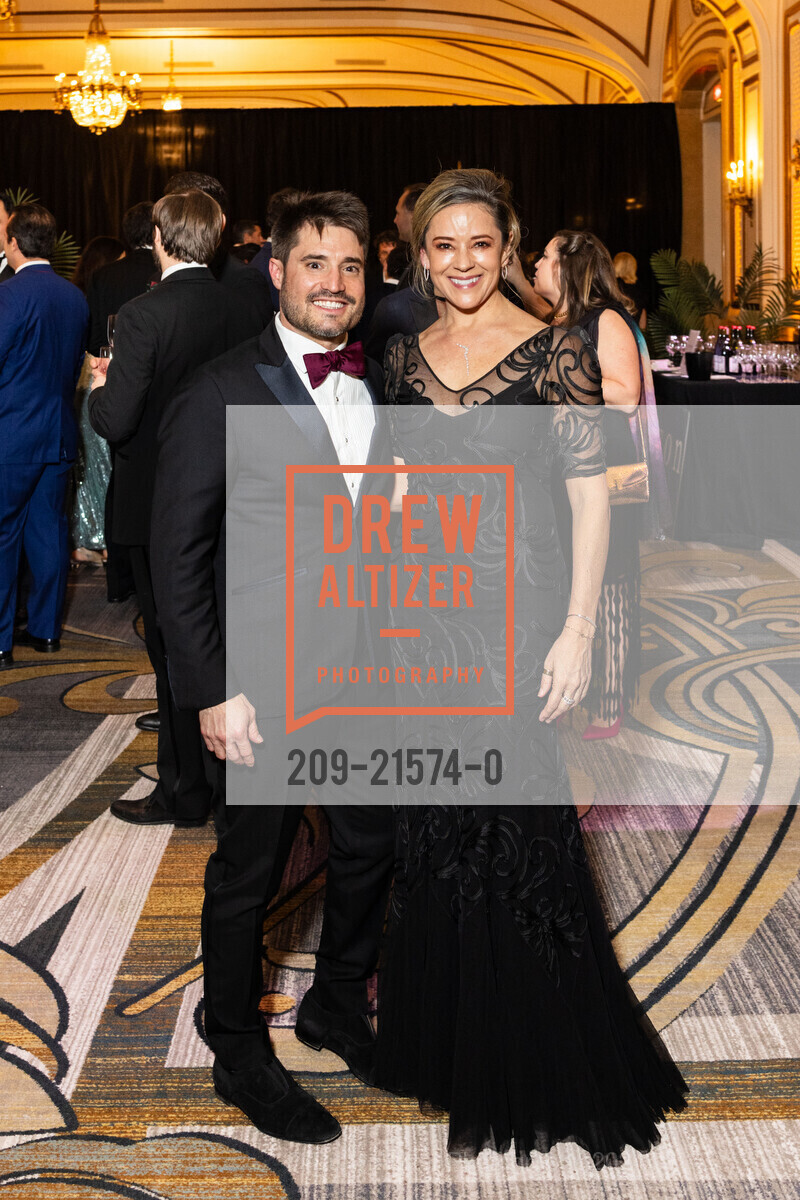 Christopher West, Heidi Roddenberry, The Guardsmen's 47th Annual Wine Auction, Palace Hotel, a Luxury Collection Hotel. 2 New Montgomery St, SF, CA 94105 US, February 10th, 2024, Photo #209-21574-0 Christopher West, Heidi Roddenberry, Photo #209-21574-0
