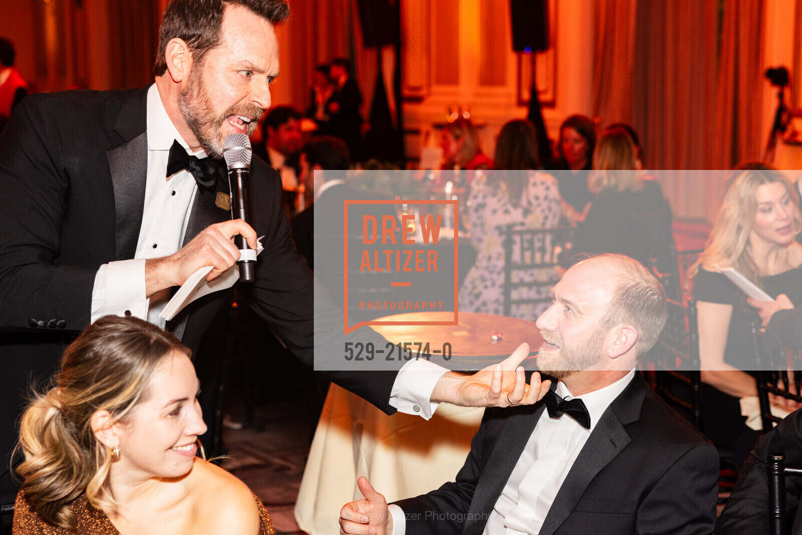 Annette Monfredini, Matt Monfredini, The Guardsmen's 47th Annual Wine Auction, Palace Hotel, a Luxury Collection Hotel. 2 New Montgomery St, SF, CA 94105 US, February 10th, 2024, Photo #529-21574-0 Annette Monfredini, Matt Monfredini, Photo #529-21574-0