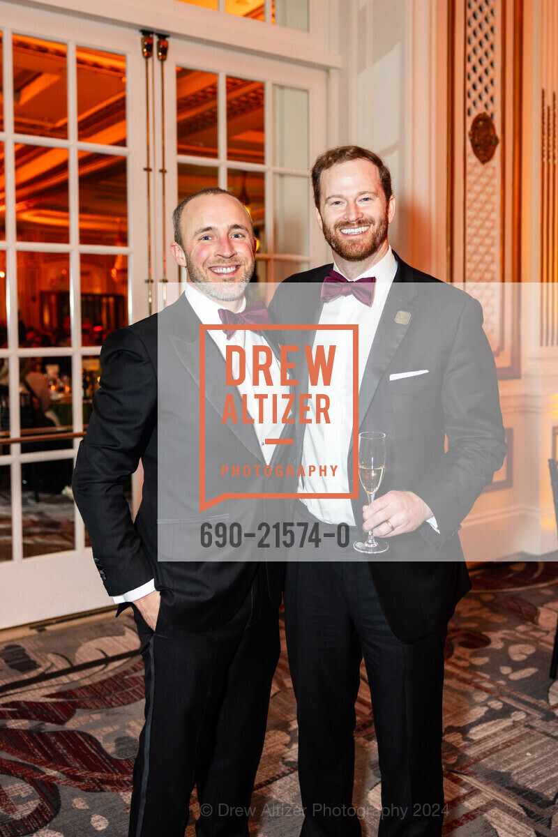 Todd Elkins, Michael Hodgkinson, The Guardsmen's 47th Annual Wine Auction, Palace Hotel, a Luxury Collection Hotel. 2 New Montgomery St, SF, CA 94105 US, February 10th, 2024, Photo #690-21574-0 Todd Elkins, Michael Hodgkinson, Photo #690-21574-0