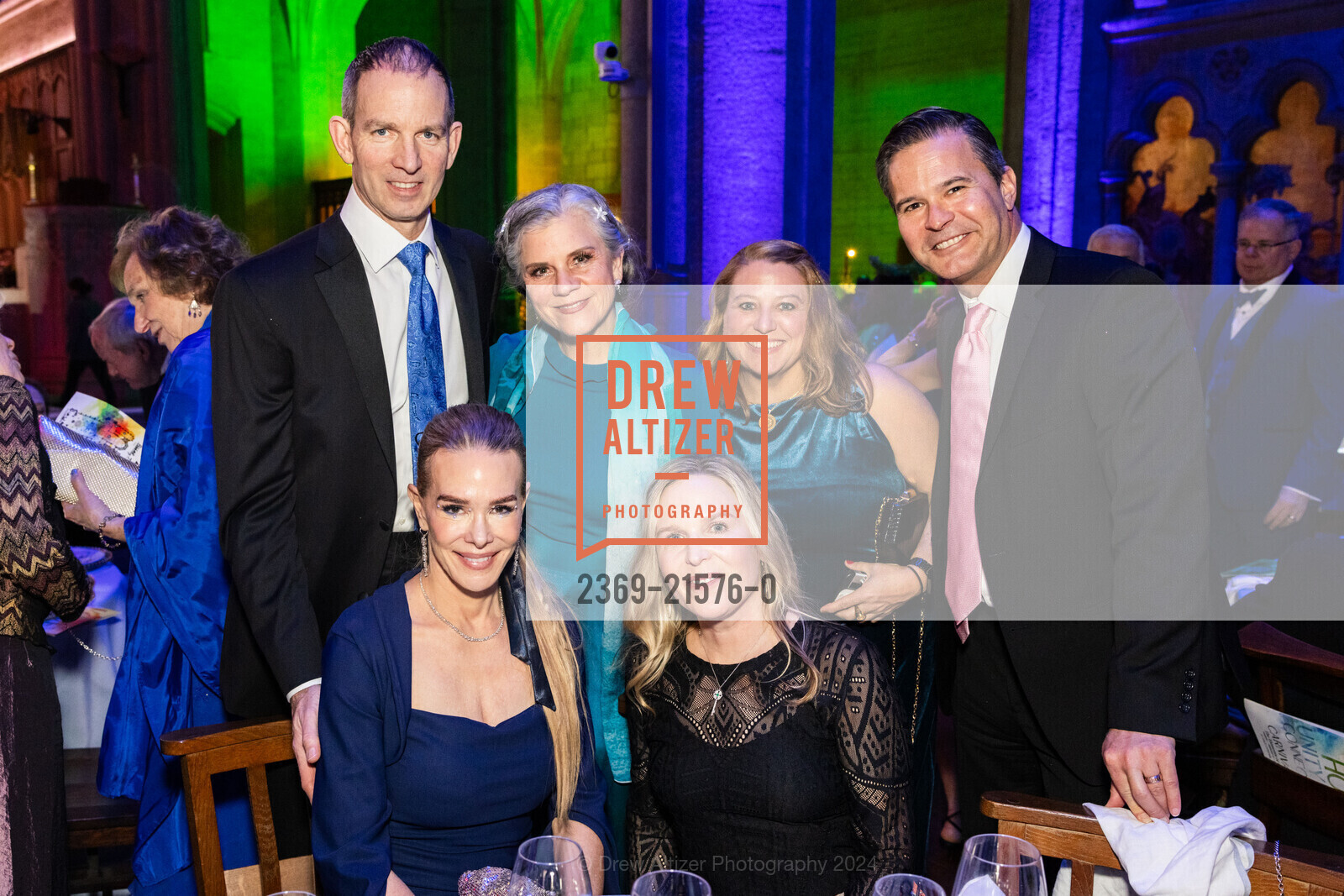 Charles Moss, Tricia Weaver Moss, Clare Badaracco, Grace Cathedral Carnivale, The Elements of Grace 2024, Grace Cathedral. 1100 California St, SF, CA 94108 US, February 13th, 2024, Photo #2369-21576-0 Charles Moss, Tricia Weaver Moss, Clare Badaracco, Photo #2369-21576-0