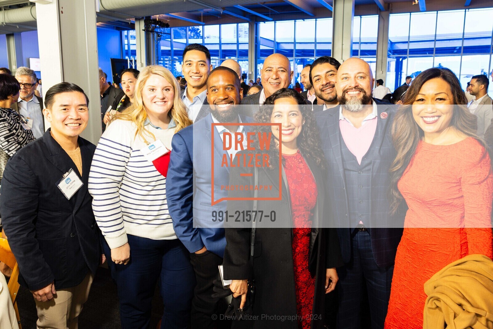 Chris Galang, Katy Fitzsimmons, Alfredo Pedroza, Denise Miles, SAN FRANCISCO'S HEARTBEAT: SFCC's 2024 CityBeat Breakfast, Pier 27. 27 The Embarcadero, SF, CA 94111 US, February 14th, 2024, Photo #991-21577-0 Chris Galang, Katy Fitzsimmons, Alfredo Pedroza, Denise Miles, Photo #991-21577-0