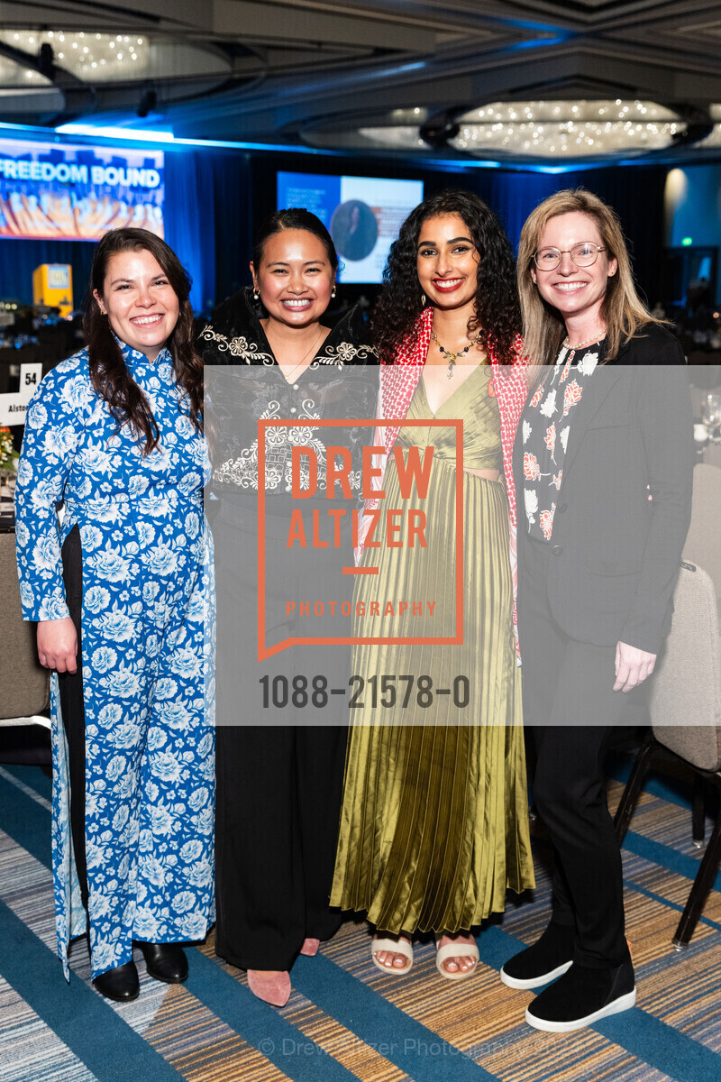Nikki Endsley, Chriselle Rugaro, Yasmeen Khan, Rachel Sheridan, LCCR’s 37th Annual Dr. Martin Luther King Jr. Awards 2024, Hyatt Regency San Francisco. 5 Embarcadero Ctr, SF, CA 94111 US, February 15th, 2024, Photo #1088-21578-0 Nikki Endsley, Chriselle Rugaro, Yasmeen Khan, Rachel Sheridan, Photo #1088-21578-0