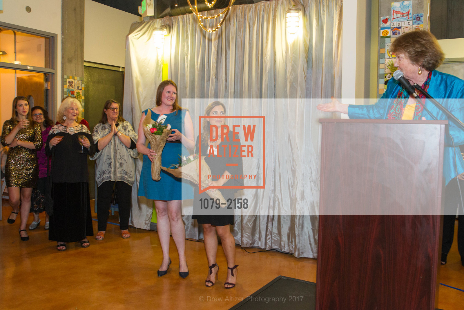 Justine Simpson, Kristin McGuire, 2017 Our House Gala, Homeless Prenatal Program. 2500 18th Street, May 6th, 2017, Photo #1079-2158 Justine Simpson, Kristin McGuire, Photo #1079-2158