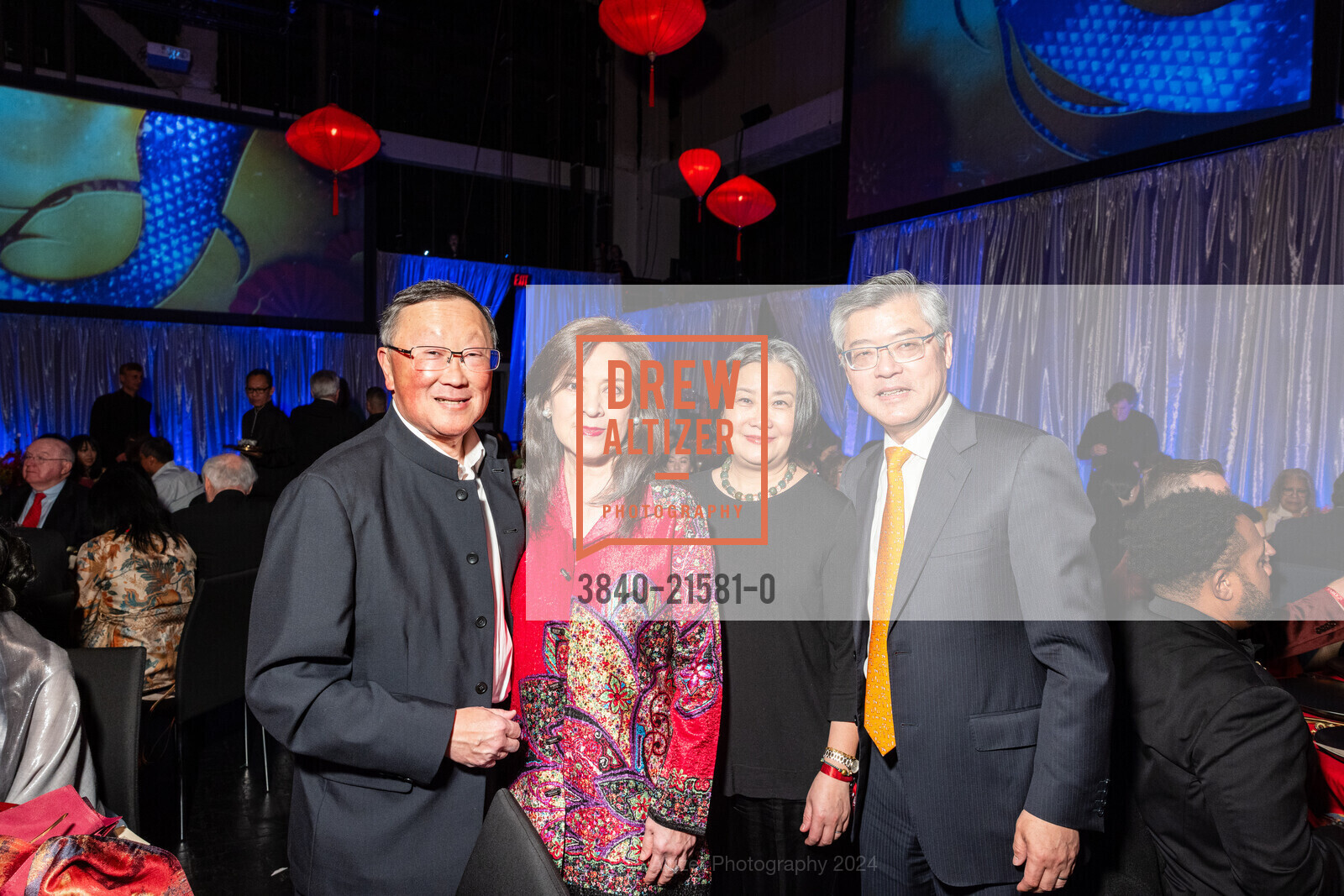 John Chen, Sherry Chen, Jennifer Chen, Jay Xu, San Francisco Symphony Celebrates Lunar New Year: Year of the Dragon, San Francisco Symphony. 201 Van Ness Ave, SF, CA 94102 US, February 17th, 2024, Photo #3840-21581-0 John Chen, Sherry Chen, Jennifer Chen, Jay Xu, Photo #3840-21581-0