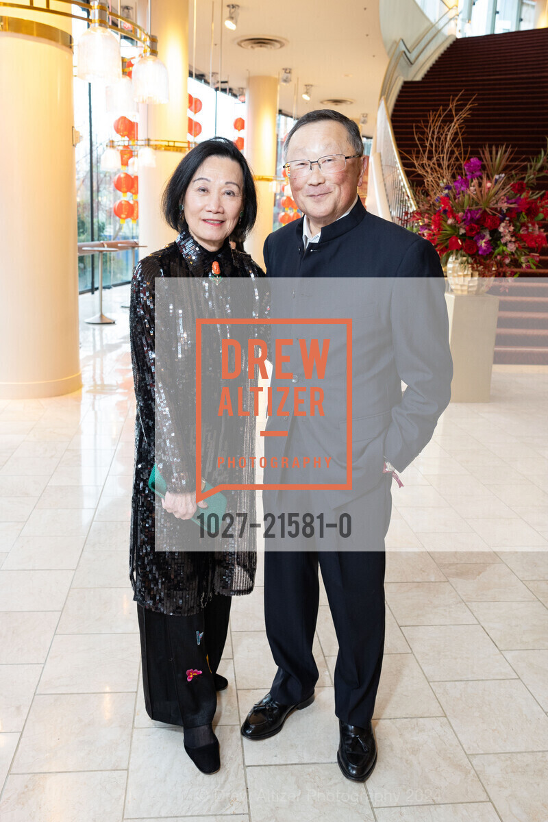 Iris Chan, John Chen, San Francisco Symphony Celebrates Lunar New Year: Year of the Dragon, San Francisco Symphony. 201 Van Ness Ave, SF, CA 94102 US, February 17th, 2024, Photo #1027-21581-0 Iris Chan, John Chen, Photo #1027-21581-0