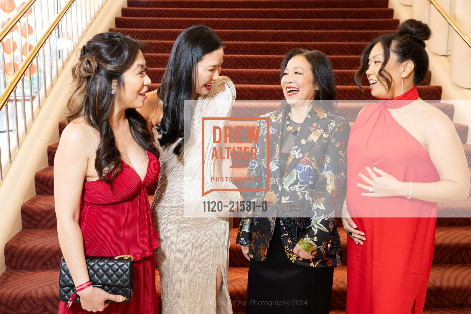 Lydia So, Ella Qing Hou, Patricia Lee Hoffman, Michelle Wei, San Francisco Symphony Celebrates Lunar New Year: Year of the Dragon, San Francisco Symphony. 201 Van Ness Ave, SF, CA 94102 US, February 17th, 2024, Photo #1120-21581-0 Lydia So, Ella Qing Hou, Patricia Lee Hoffman, Michelle Wei, Photo #1120-21581-0