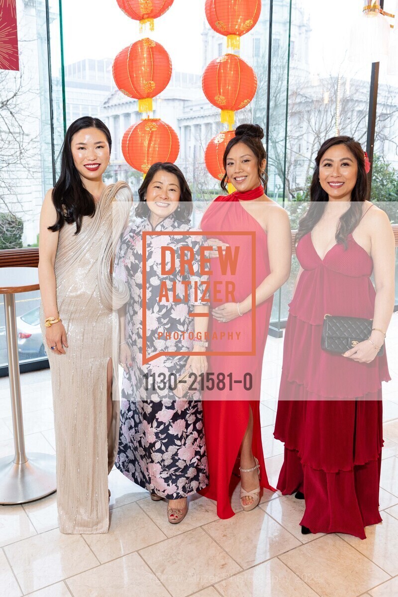 Ella Qing Hou, Tiffany Hong, Michelle Wei, Lydia So, San Francisco Symphony Celebrates Lunar New Year: Year of the Dragon, San Francisco Symphony. 201 Van Ness Ave, SF, CA 94102 US, February 17th, 2024, Photo #1130-21581-0 Ella Qing Hou, Tiffany Hong, Michelle Wei, Lydia So, Photo #1130-21581-0