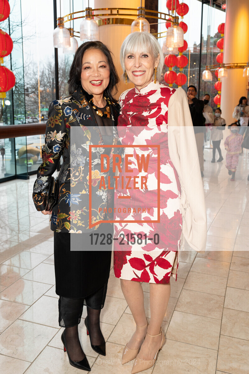 Patricia Lee Hoffman, Lynn Hoffman, San Francisco Symphony Celebrates Lunar New Year: Year of the Dragon, San Francisco Symphony. 201 Van Ness Ave, SF, CA 94102 US, February 17th, 2024, Photo #1728-21581-0 Patricia Lee Hoffman, Lynn Hoffman, Photo #1728-21581-0
