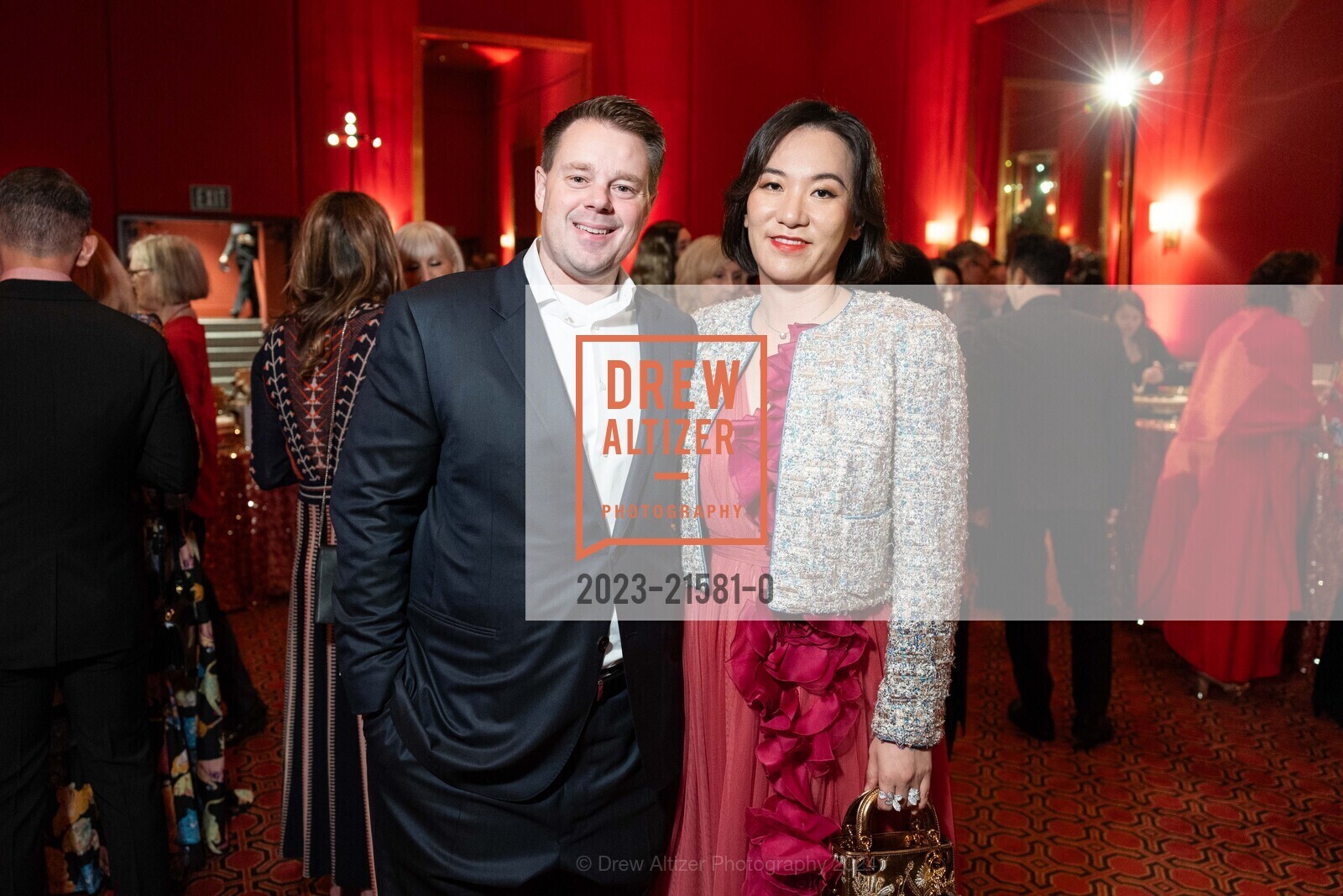 Kolja Schlutter, Grace Chang, San Francisco Symphony Celebrates Lunar New Year: Year of the Dragon, San Francisco Symphony. 201 Van Ness Ave, SF, CA 94102 US, February 17th, 2024, Photo #2023-21581-0 Kolja Schlutter, Grace Chang, Photo #2023-21581-0