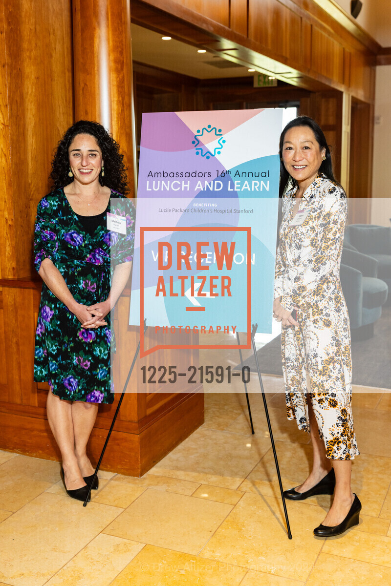 Melanie Ranen, Dawn Mitchell, Lucile Packard Foundation Lunch and Learn, Sharon Heights Golf and Country Club. 2900 Sand Hill Rd, Menlo Park, CA 94025 US, February 29th, 2024, Photo #1225-21591-0 Melanie Ranen, Dawn Mitchell, Photo #1225-21591-0