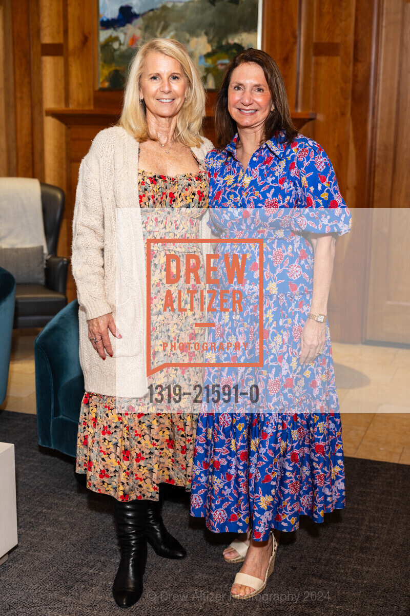 Susan Kevorkian, Julie Jarvis, Lucile Packard Foundation Lunch and Learn, Sharon Heights Golf and Country Club. 2900 Sand Hill Rd, Menlo Park, CA 94025 US, February 29th, 2024, Photo #1319-21591-0 Susan Kevorkian, Julie Jarvis, Photo #1319-21591-0