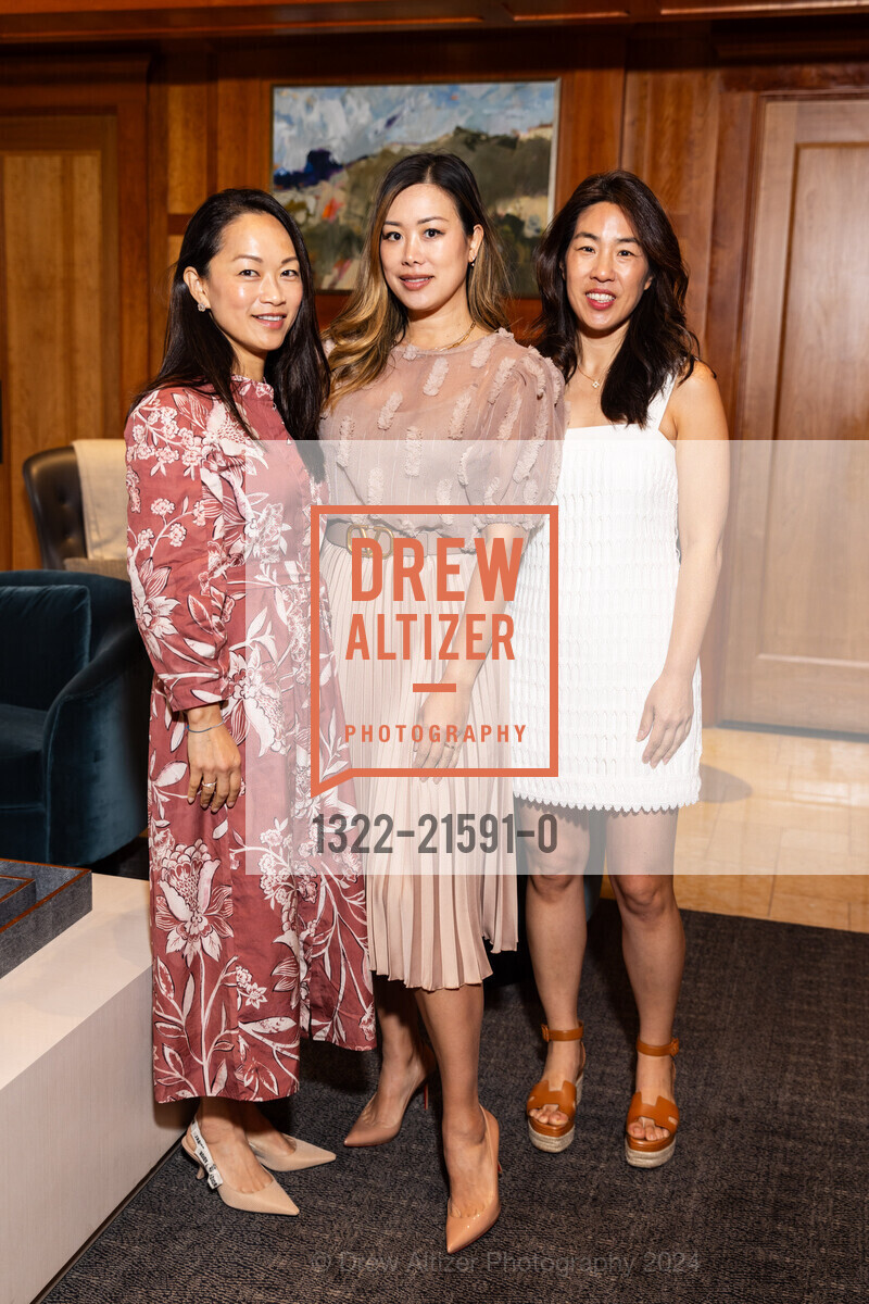Yidrienne Lai, Kristina Lo, Susan Kuo Shih, Lucile Packard Foundation Lunch and Learn, Sharon Heights Golf and Country Club. 2900 Sand Hill Rd, Menlo Park, CA 94025 US, February 29th, 2024, Photo #1322-21591-0 Yidrienne Lai, Kristina Lo, Susan Kuo Shih, Photo #1322-21591-0