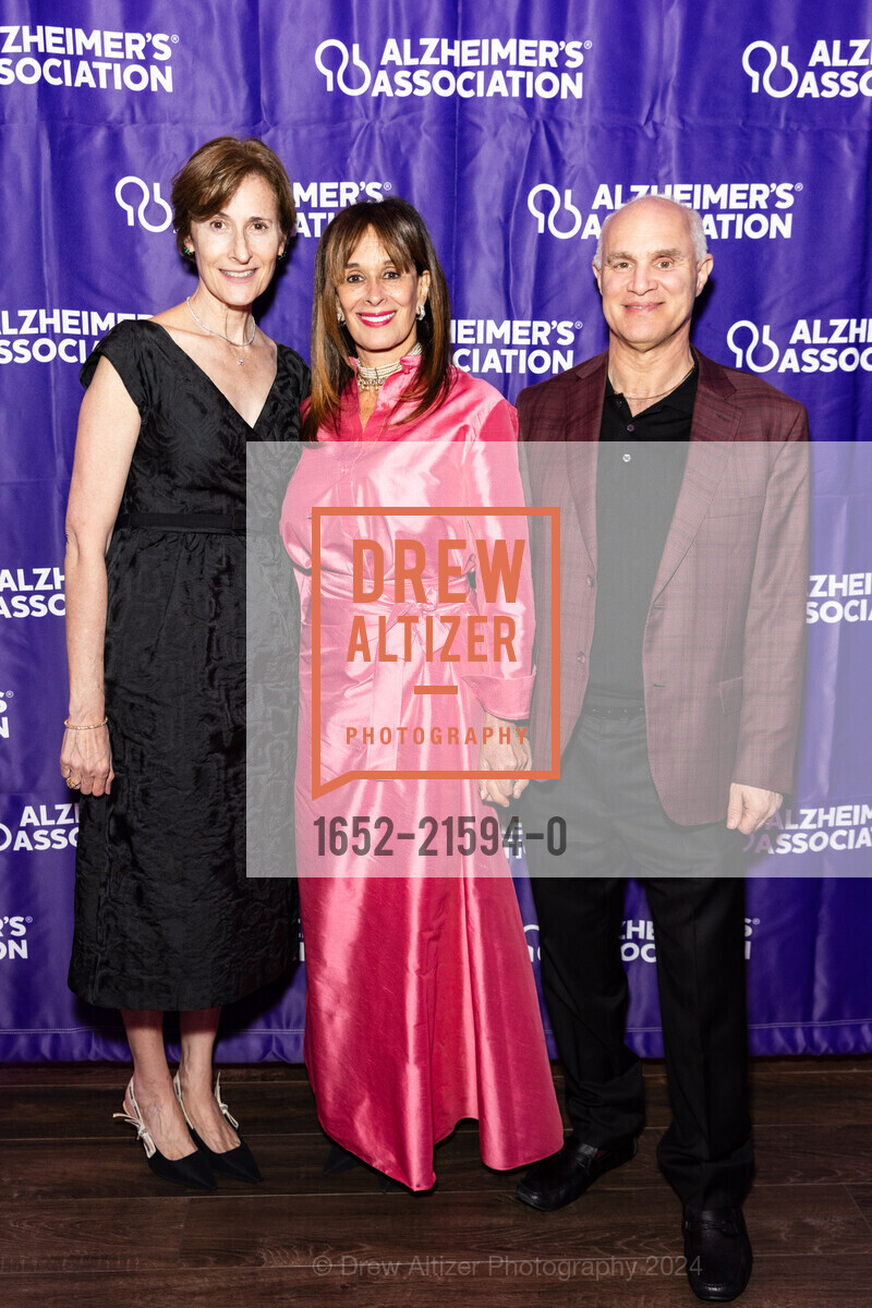 Diane Riccio, Lola Perkins, Drew Perkins, The Alzheimer's Association Presents A Bright Night Gala, The GlassHouse SJ. 84 W Santa Clara St, San Jose, CA 95113 US, March 2nd, 2024, Photo #1652-21594-0 Diane Riccio, Lola Perkins, Drew Perkins, Photo #1652-21594-0