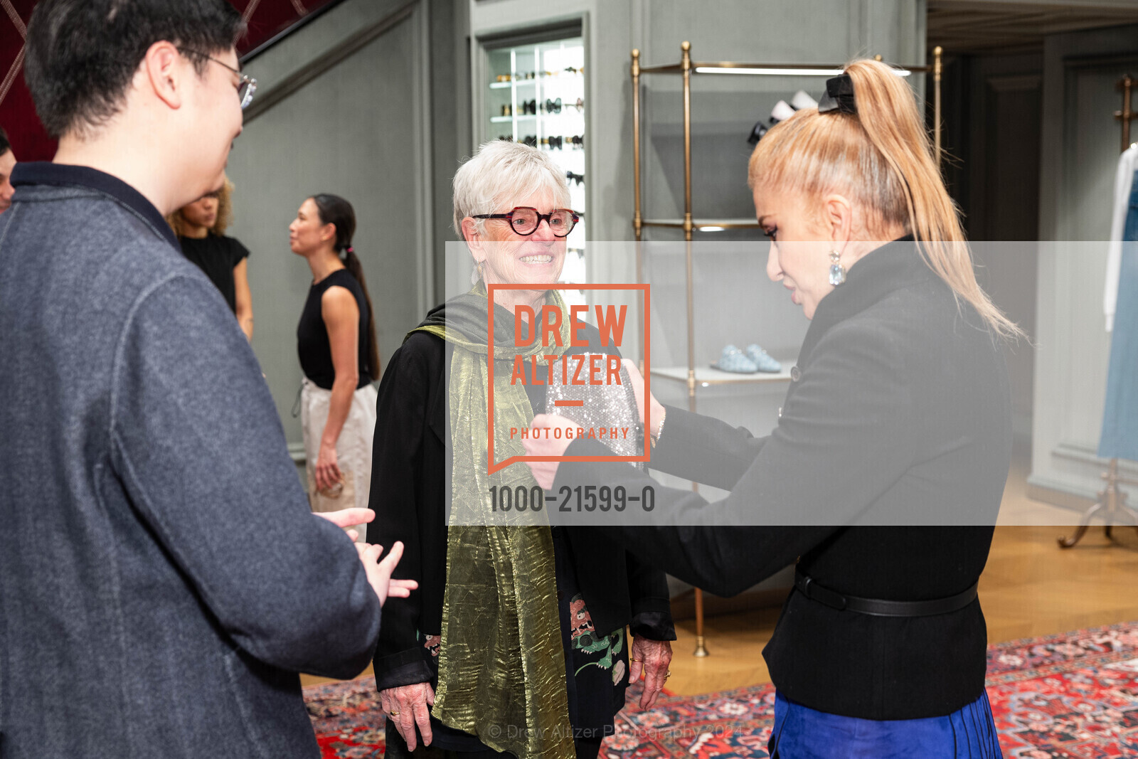 Matthew Zhang, Brenda Way, Navid Armstrong, ODC 2024 Dance Downtown Pre-Gala Party, Gucci. 240 Stockton St, SF, CA 94108 US, March 6th, 2024, Photo #1000-21599-0 Matthew Zhang, Brenda Way, Navid Armstrong, Photo #1000-21599-0