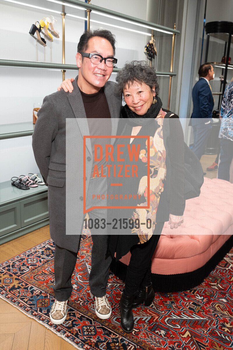 Ross Uchimura, Kimi Okada, ODC 2024 Dance Downtown Pre-Gala Party, Gucci. 240 Stockton St, SF, CA 94108 US, March 6th, 2024, Photo #1083-21599-0 Ross Uchimura, Kimi Okada, Photo #1083-21599-0