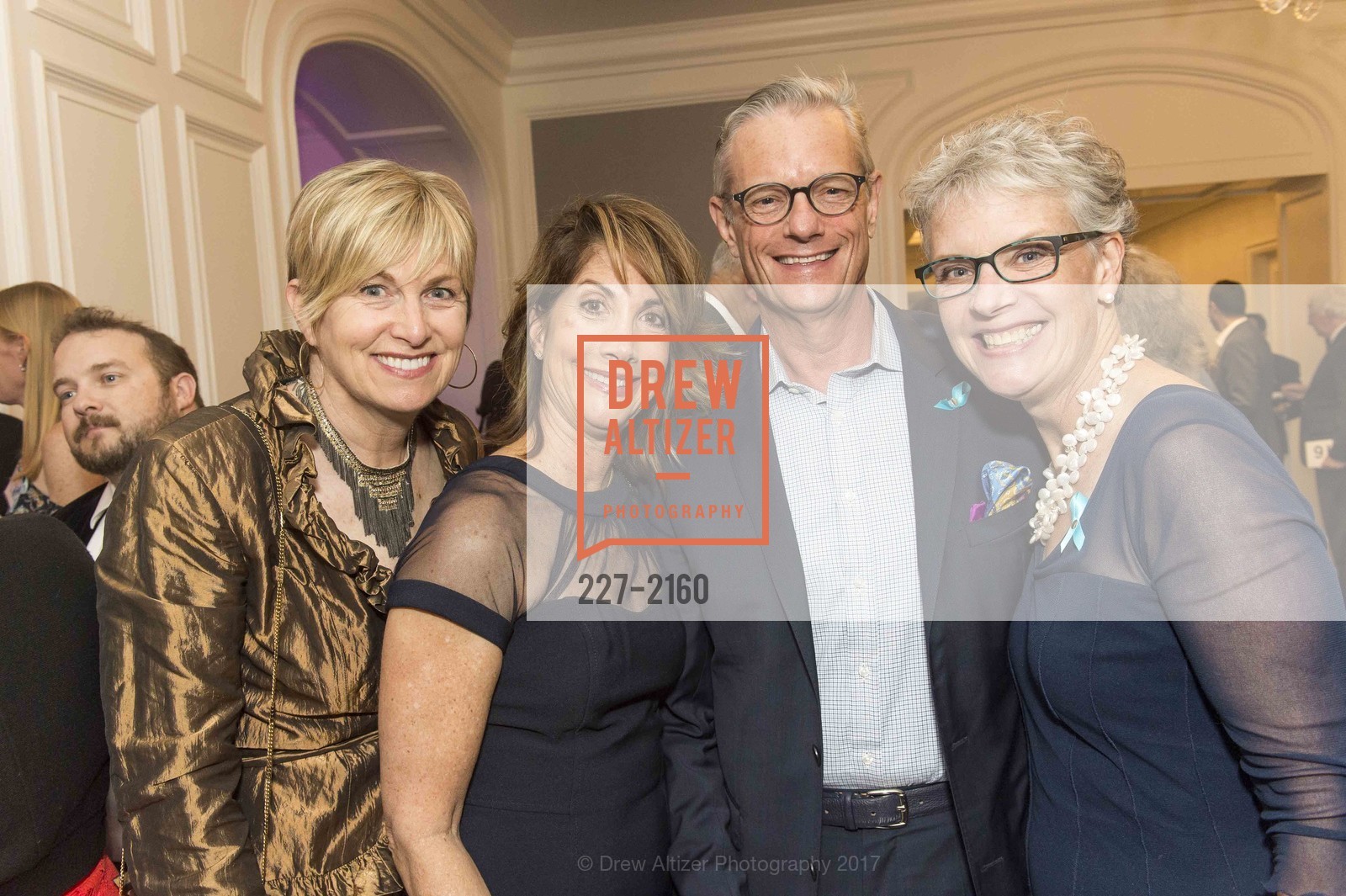 Christine Mattsson, Heather Hughes, Peter Bardwick, Susan Crown, SFCASA's Fostering Change Gala: Love Grows Here, The Ritz-Carlton, May 5th, 2017, Photo #227-2160 Christine Mattsson, Heather Hughes, Peter Bardwick, Susan Crown, Photo #227-2160