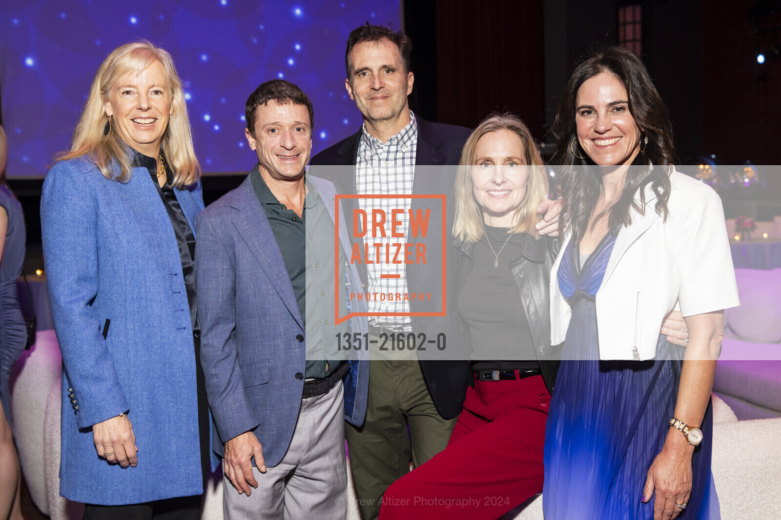 Lara Witter, Michael Eisler, Grant Young, Heidi Young, Jessica Eisler, Jewish Community Center of San Francisco (JCCSF) 2024 Gala, JCCSF. 3200 California St, SF, CA 94118 US, March 7th, 2024, Photo #1351-21602-0 Lara Witter, Michael Eisler, Grant Young, Heidi Young, Jessica Eisler, Photo #1351-21602-0