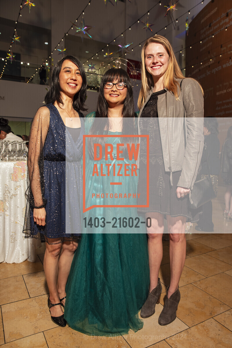 Priscilla Indradjaja, Jade Trombino, Carley Freeman, Jewish Community Center of San Francisco (JCCSF) 2024 Gala, JCCSF. 3200 California St, SF, CA 94118 US, March 7th, 2024, Photo #1403-21602-0 Priscilla Indradjaja, Jade Trombino, Carley Freeman, Photo #1403-21602-0