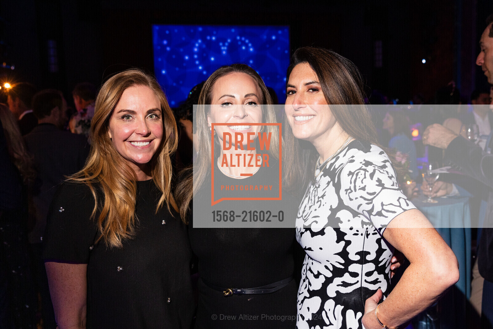Drake Robinson, Julie Williams, Rachel Fishman, Jewish Community Center of San Francisco (JCCSF) 2024 Gala, JCCSF. 3200 California St, SF, CA 94118 US, March 7th, 2024, Photo #1568-21602-0 Drake Robinson, Julie Williams, Rachel Fishman, Photo #1568-21602-0
