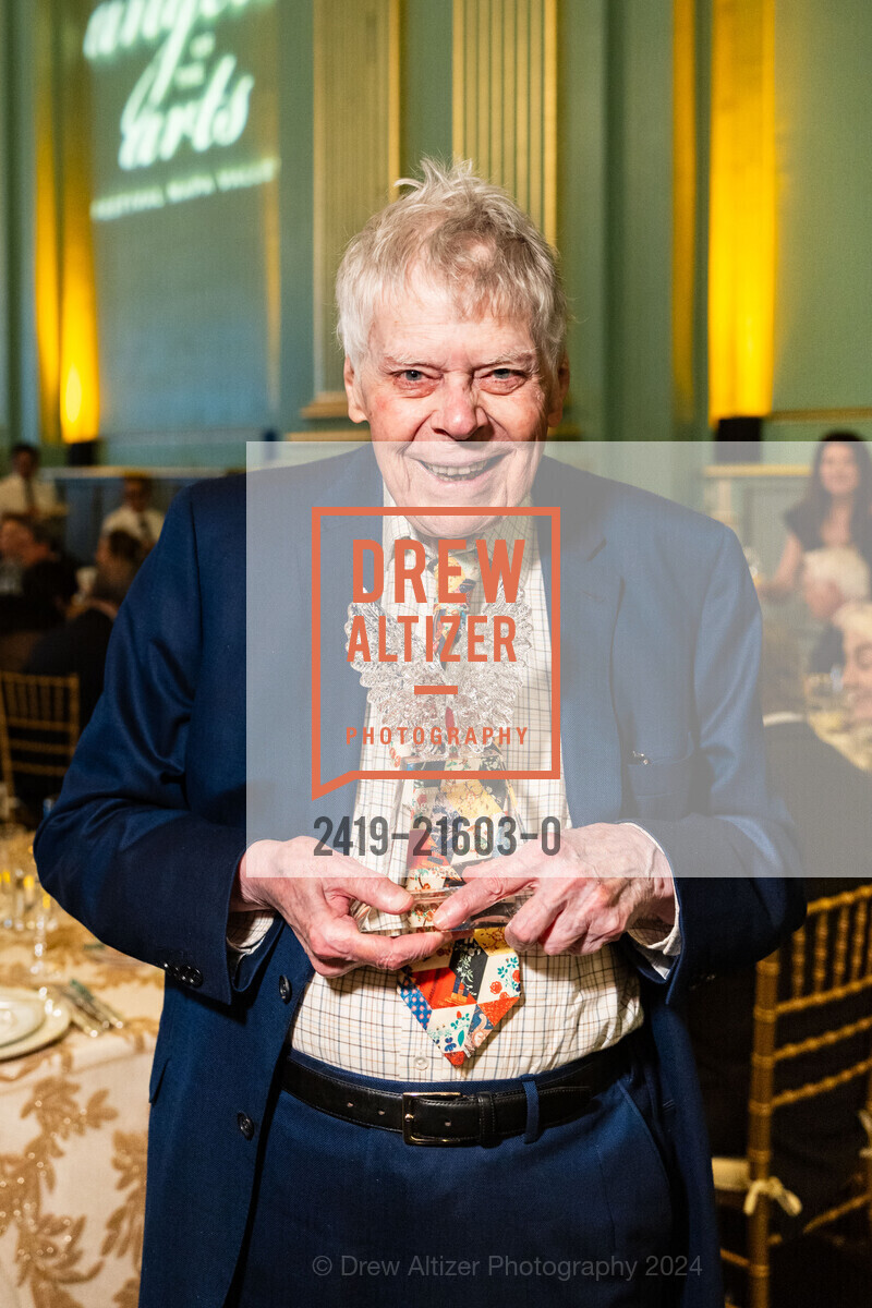 Gordon P. Getty, Angel of The Arts presented by Festival Napa Valley honoring Gordon Getty, War Memorial Opera House- Green Room. 301 Van Ness Ave, SF, CA 94102 US, March 7th, 2024, Photo #2419-21603-0 Gordon P. Getty, Photo #2419-21603-0