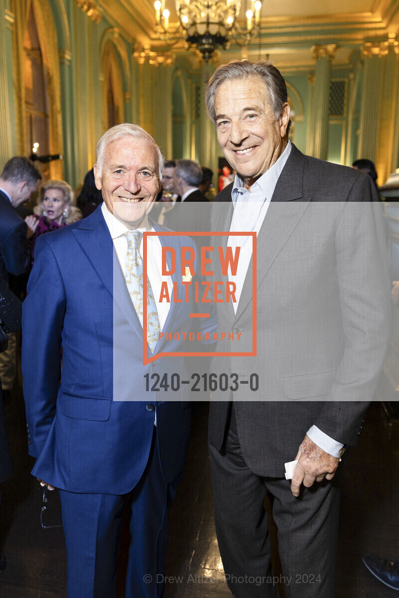 Antonio Castellucci, Paul Pelosi, Angel of The Arts presented by Festival Napa Valley honoring Gordon Getty, War Memorial Opera House- Green Room. 301 Van Ness Ave, SF, CA 94102 US, March 7th, 2024, Photo #1240-21603-0 Antonio Castellucci, Paul Pelosi, Photo #1240-21603-0