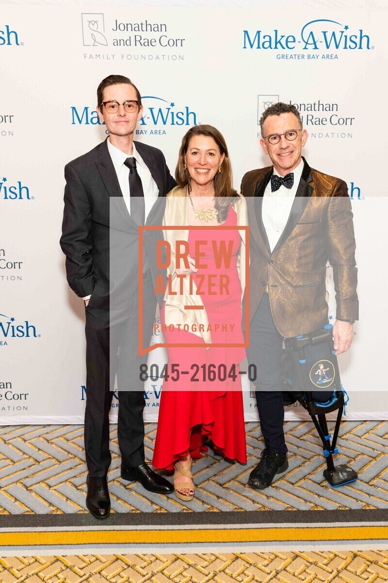 Ben Duskin, Betsy Biern, Eric Johnston, Greater Bay Area Make-A-Wish Foundation celebrates EVENING OF WISHES: BIRTHDAY BASH 2024, Fairmont San Francisco. 950 Mason St, SF, CA 94108 US, March 7th, 2024, Photo #8045-21604-0 Ben Duskin, Betsy Biern, Eric Johnston, Photo #8045-21604-0