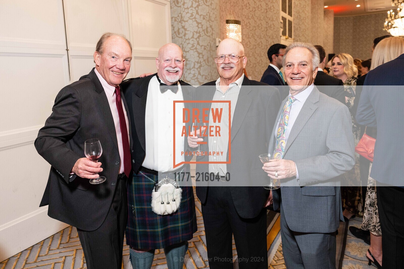 Gordon Gilbertson, Michael Malcolm, Scott Gilbertson, Greater Bay Area Make-A-Wish Foundation celebrates EVENING OF WISHES: BIRTHDAY BASH 2024, Fairmont San Francisco. 950 Mason St, SF, CA 94108 US, March 7th, 2024, Photo #1177-21604-0 Gordon Gilbertson, Michael Malcolm, Scott Gilbertson, Photo #1177-21604-0