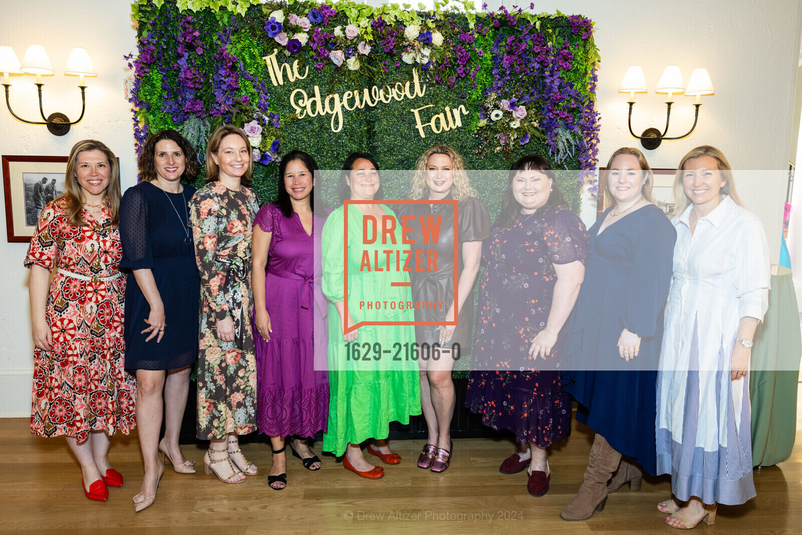 Sabrina Lowell, Stacy Poole, Amanda Sargisson, Michelle Mukherjee, Michelle, Jenn Kurrie, Erin Badillo, Liz Pizano, Katie Hicks, Edgewood Fair 2024, The Olympic Club. 599 CA-35, SF, CA 94132 US, March 8th, 2024, Photo #1629-21606-0 Sabrina Lowell, Stacy Poole, Amanda Sargisson, Michelle Mukherjee, Michelle, Jenn Kurrie, Erin Badillo, Liz Pizano, Katie Hicks, Photo #1629-21606-0