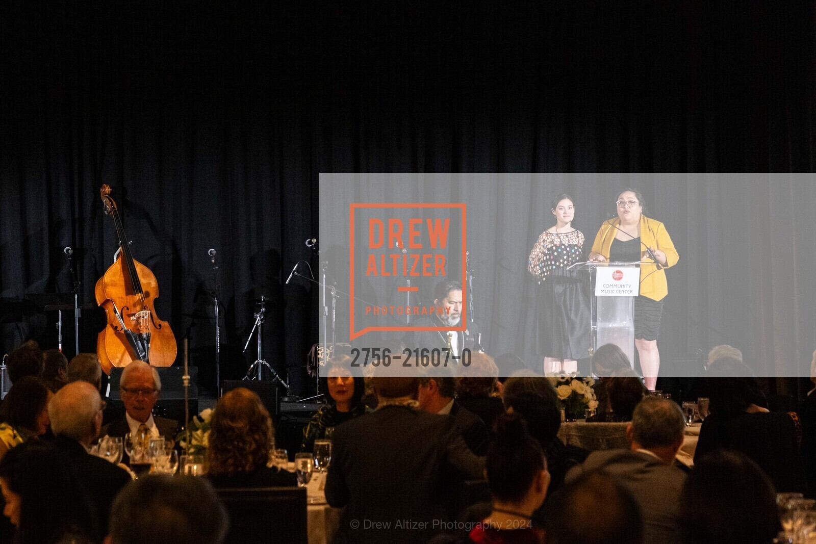 Zahra Rothschild, Nena Aldaz, Community Music Center's 2024 Spring Gala, Palace Hotel, a Luxury Collection Hotel, San Francisco. 2 New Montgomery St, SF, CA 94105 US, March 8th, 2024, Photo #2756-21607-0 Zahra Rothschild, Nena Aldaz, Photo #2756-21607-0