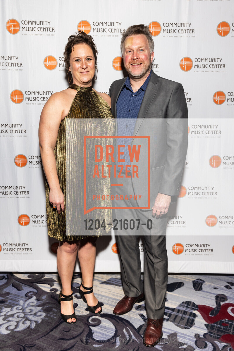 Kerry Landry, Dave Friedrich, Community Music Center's 2024 Spring Gala, Palace Hotel, a Luxury Collection Hotel, San Francisco. 2 New Montgomery St, SF, CA 94105 US, March 8th, 2024, Photo #1204-21607-0 Kerry Landry, Dave Friedrich, Photo #1204-21607-0