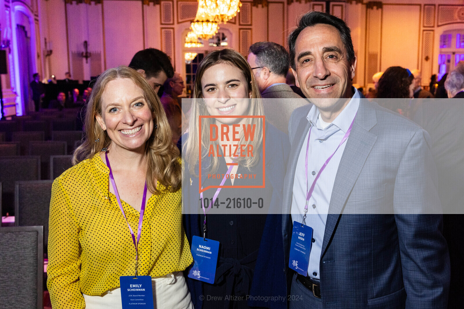 Emily Scheinman, Naomi Scheinman, Jeff Rosen, Photo #1014-21610-0