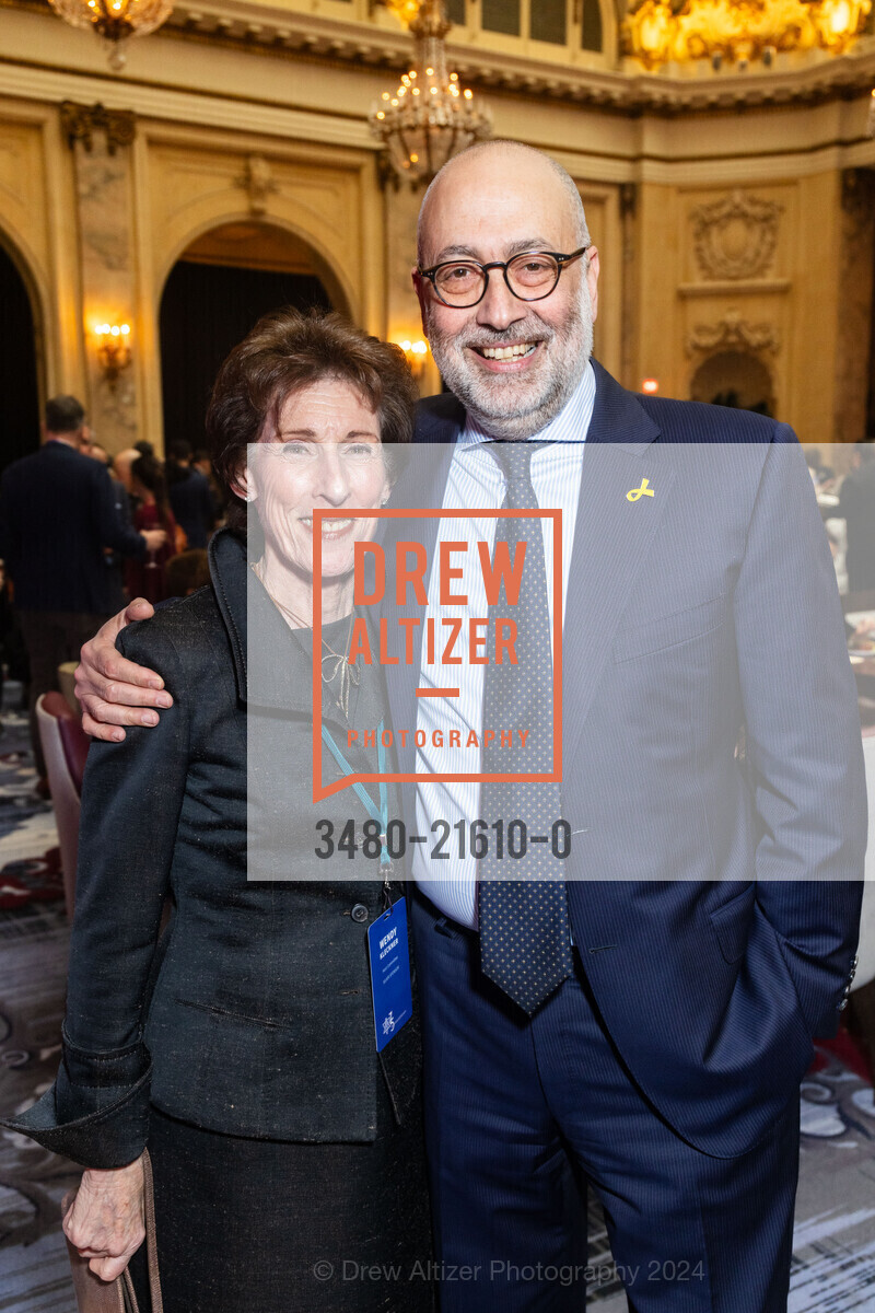 Wendy Kleckner, Marco Sermoneta, JCRC: Bridging Communities & Celebrating Champions, The Palace Hotel, a Luxury Collection Hotel. 2 New Montgomery St, SF, CA 94105 US, March 10th, 2024, Photo #3480-21610-0 Wendy Kleckner, Marco Sermoneta, Photo #3480-21610-0