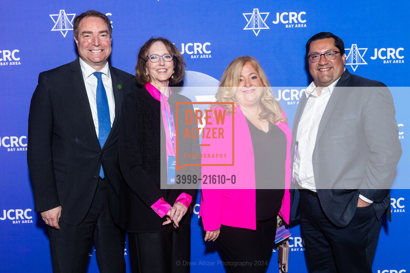Damon Connolly, Laurie Frugoli, Holly Thier, Jesse Arreguin, JCRC: Bridging Communities & Celebrating Champions, The Palace Hotel, a Luxury Collection Hotel. 2 New Montgomery St, SF, CA 94105 US, March 10th, 2024, Photo #3998-21610-0 Damon Connolly, Laurie Frugoli, Holly Thier, Jesse Arreguin, Photo #3998-21610-0