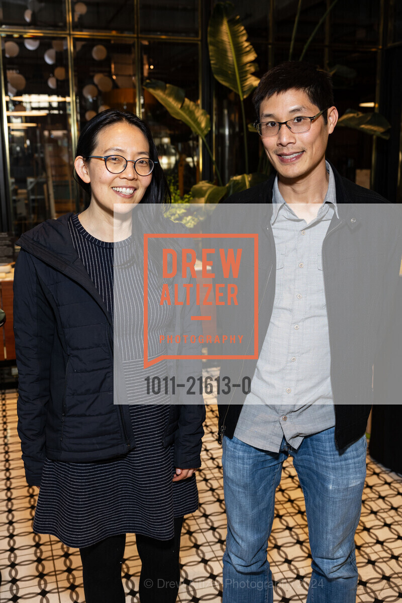 Katherine Chou, Justin Tansuwan, ARCS Benefactor and Galileo Circle Reception, DDandelion Chocolate 16th Street Factory. 2600 16th St, SF, CA 94103 US, March 13th, 2024, Photo #1011-21613-0 Katherine Chou, Justin Tansuwan, Photo #1011-21613-0