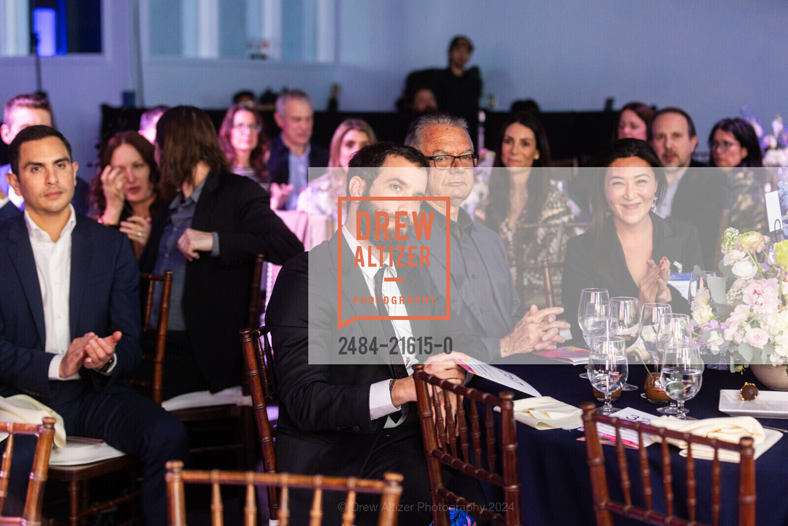 Oliver Nicholas, Patrick Bell, Eliana Sur, Spectrum Gala and Art Auction 2024, Pier 27. Pier 27, The Embarcadero, SF, CA 94111 US, March 14th, 2024, Photo #2484-21615-0 Oliver Nicholas, Patrick Bell, Eliana Sur, Photo #2484-21615-0