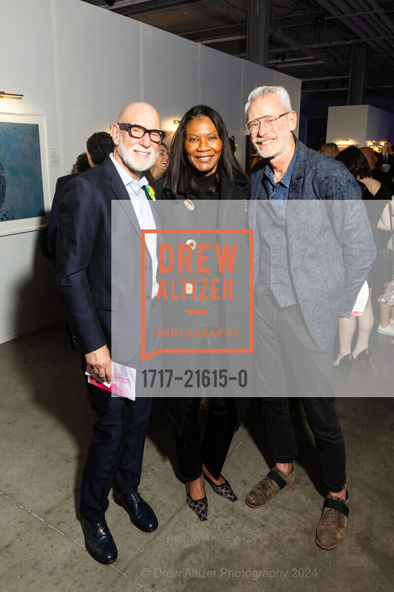 Frank Petkovich, Connie Cormier, Tim Averbeck, Spectrum Gala and Art Auction 2024, Pier 27. Pier 27, The Embarcadero, SF, CA 94111 US, March 14th, 2024, Photo #1717-21615-0 Frank Petkovich, Connie Cormier, Tim Averbeck, Photo #1717-21615-0
