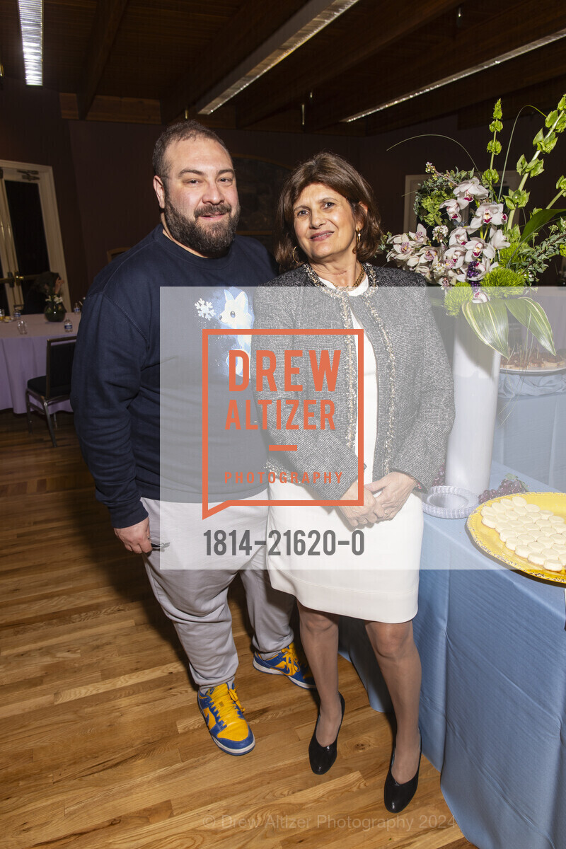 Alexandros Romanos Lizardos, Aggeliki Karantzas, Opening Night for 2024 SF Greek Film Festival, Delancey Screening Room. 600 The Embarcadero, SF, CA 94107 US, March 16th, 2024, Photo #1814-21620-0 Alexandros Romanos Lizardos, Aggeliki Karantzas, Photo #1814-21620-0