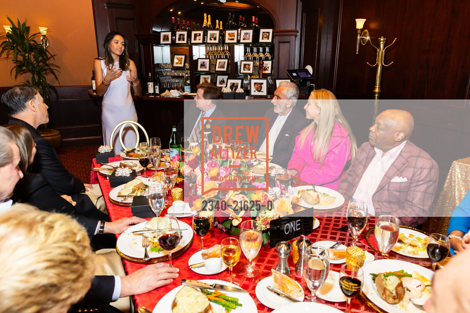 Sydney Minetta Brown, Willie L. Brown, Jr. Birthday Celebration, Harris' Restaurant - The San Francisco Steakhouse. 2100 Van Ness Ave, SF, CA 94109 US, March 20th, 2024, Photo #2340-21625-0 Sydney Minetta Brown, Photo #2340-21625-0