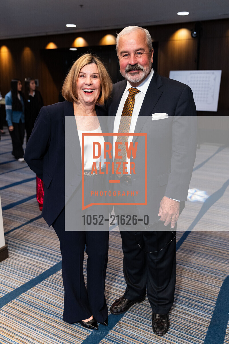 Mary Lawson, George Lawson, ICA Cristo Rey Academy 14th Annual Business Lunch, Hyatt Regency San Francisco. 5 Embarcadero Ctr, SF, CA 94111 US, March 21st, 2024, Photo #1052-21626-0 Mary Lawson, George Lawson, Photo #1052-21626-0