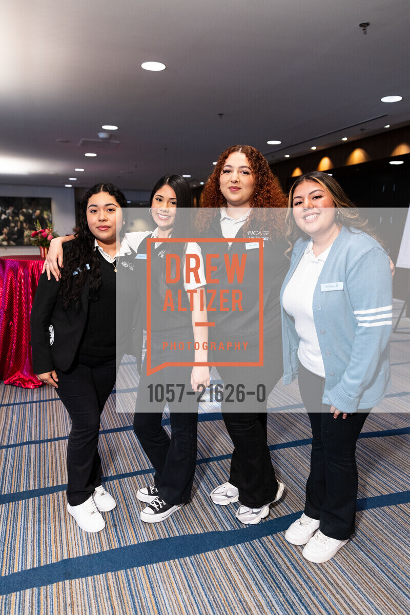 Jennifer Lopez, Jazmine Gonzalez Ortiz, Natalie Cruz, Ashley Rostran, ICA Cristo Rey Academy 14th Annual Business Lunch, Hyatt Regency San Francisco. 5 Embarcadero Ctr, SF, CA 94111 US, March 21st, 2024, Photo #1057-21626-0 Jennifer Lopez, Jazmine Gonzalez Ortiz, Natalie Cruz, Ashley Rostran, Photo #1057-21626-0