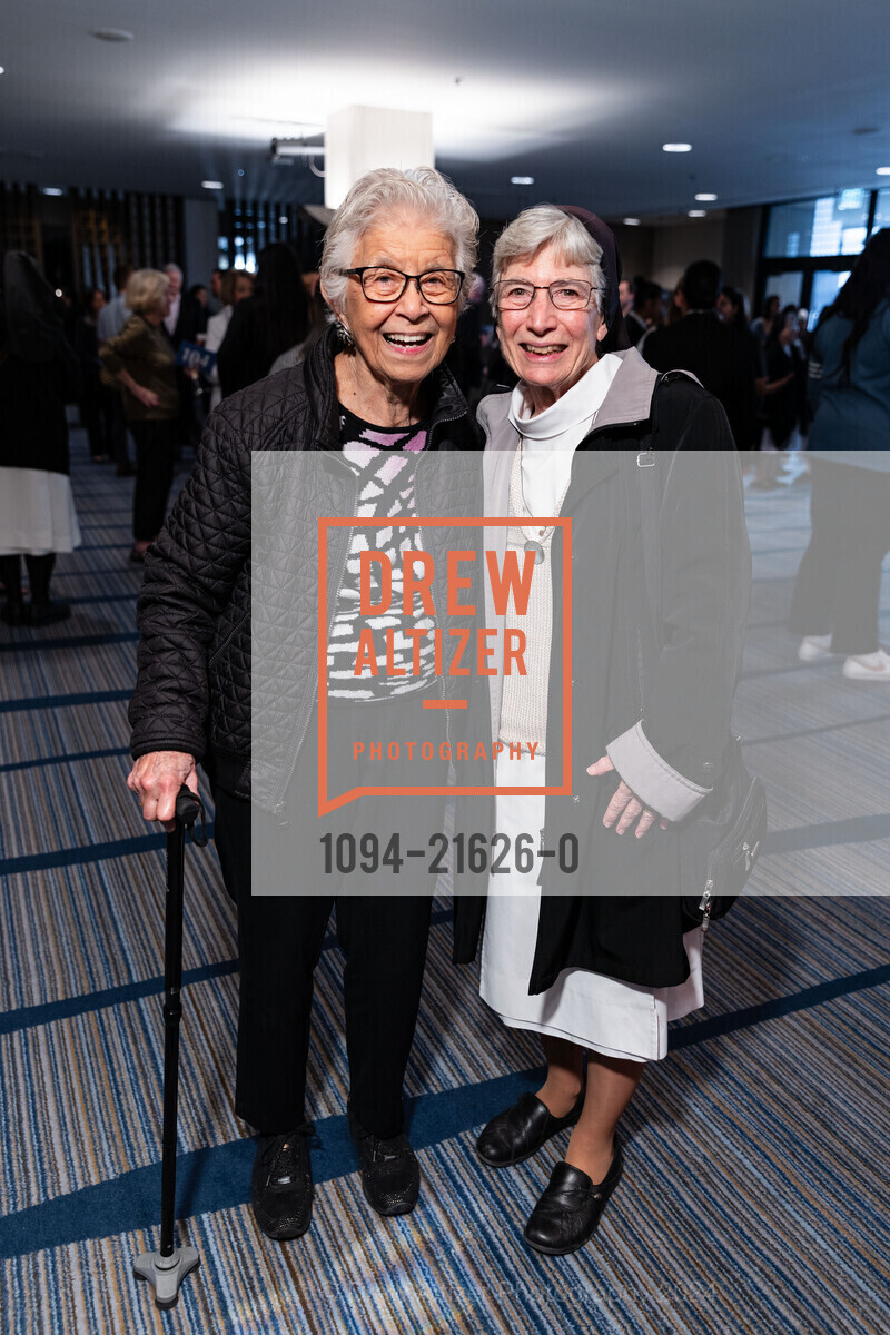 Rita Stark, Sister Gloria Marie Jones, ICA Cristo Rey Academy 14th Annual Business Lunch, Hyatt Regency San Francisco. 5 Embarcadero Ctr, SF, CA 94111 US, March 21st, 2024, Photo #1094-21626-0 Rita Stark, Sister Gloria Marie Jones, Photo #1094-21626-0